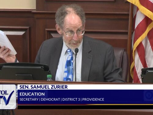 Sen. Sam Zurier, a Providence Democrat, wants to radically revise the Crowley Act, which regulates school district takeovers in Rhode Island. The current law does not offer much detail on how the takeovers should operate.