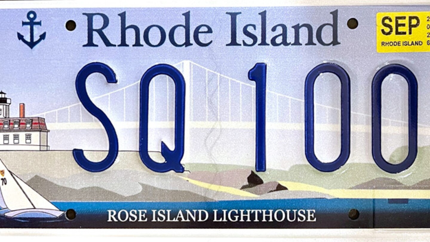 The Rhode Island Rose Island Lighthouse plate took top honors as the 2024 Best Plate Award from the Automobile License Plate Collectors Association.
